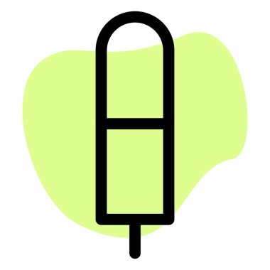 Dual flavor frozen ice candy stick