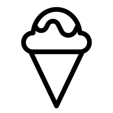 Mouth watering chocolaty waffle cone.