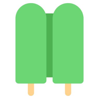 Double molded ice pops served as refreshment