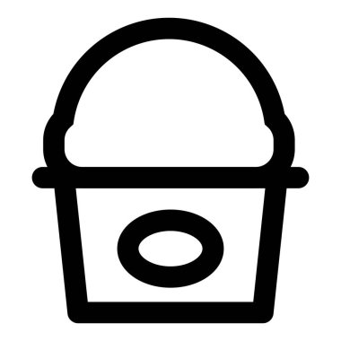 Tasty fluffy ice cream cup served.