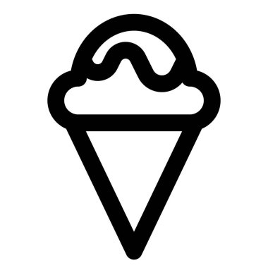 Mouth watering chocolaty waffle cone.