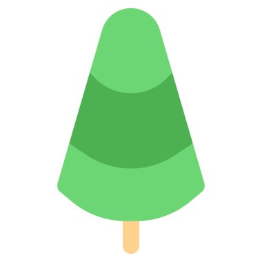 Multiflavored ice lolly made of fruit juices