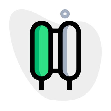 Cool dual ice candies for refreshment