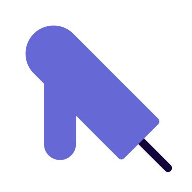 Mochi vanilla ice cream in stick.