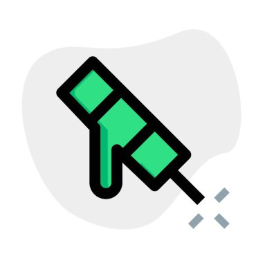 Dripping fruity flavored ice cream.