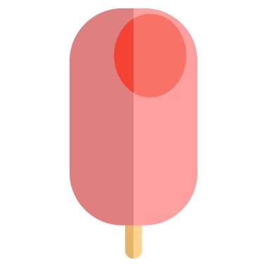 Juicy ice candy bar with flavored topping