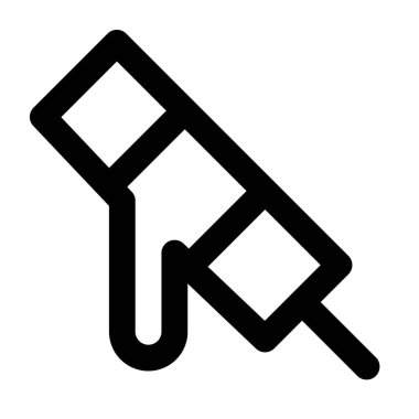 Dripping fruity flavored ice cream.