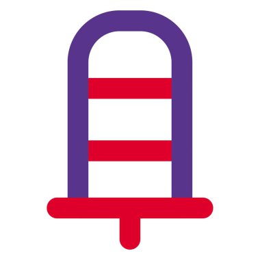 Tri-flavored yummy ice candy bar