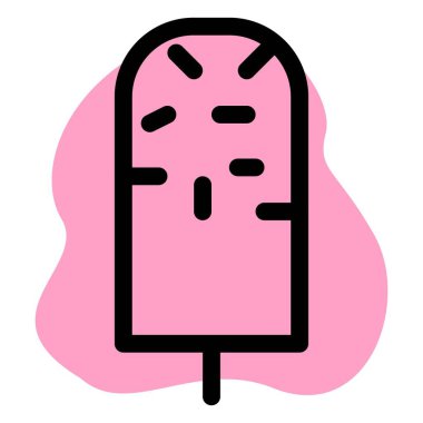 Ice cream topped with yummy sprinkles