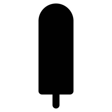 Luscious juicy ice pop molded in stick