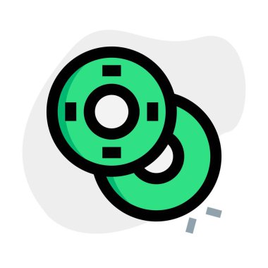 Set of fresh bagels sprinkled with sesame.