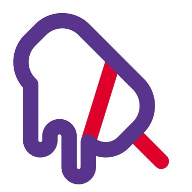 Tasty mixed flavored ice cream.