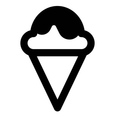 Mouth watering chocolaty waffle cone.