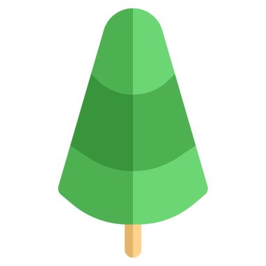 Multiflavored ice lolly made of fruit juices