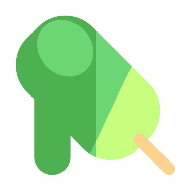 Refreshing yummy ice pop stick