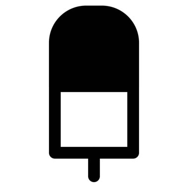 Summer snack ice pop in two flavors.