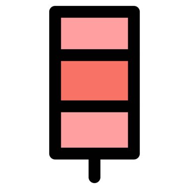 Multi layered ice candy in various flavors