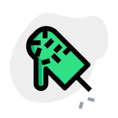 Choco chip bar served as snack