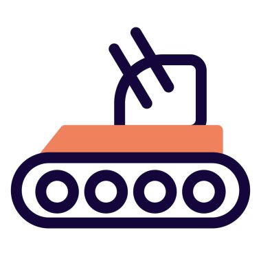 En güçlü silah olarak kullanılan çift namlulu tank..