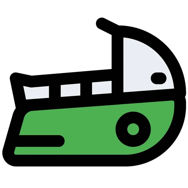 Barco Comutador Usado Para Transporte —  Vetores de Stock