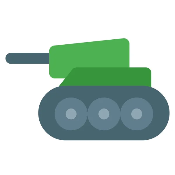 Tank Těžce Pancéřované Bojové Vozidlo — Stockový vektor