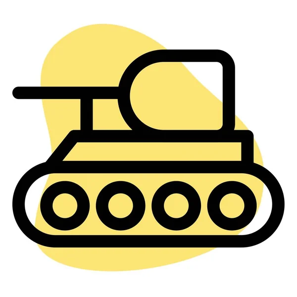自行式装甲战斗坦克 — 图库矢量图片