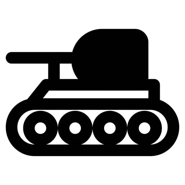 Selbstfahrender Panzerpanzer — Stockvektor