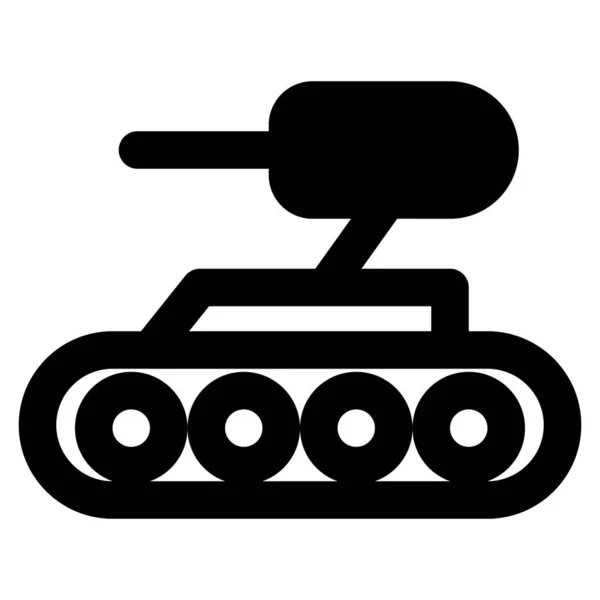 Universal Tank Prepared Combat — Stock Vector