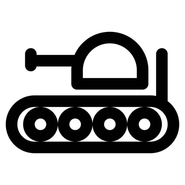 Броньований Універсальний Танк Бою — стоковий вектор