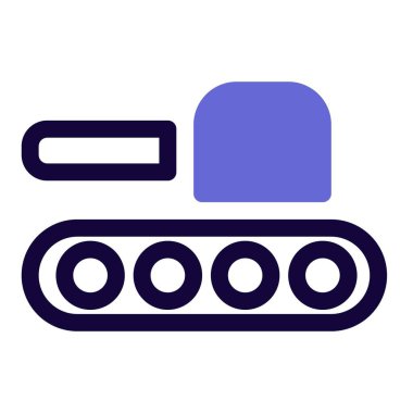 Otomatik motorlu zırhlı savaş tankı.