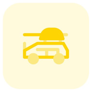 tekerlekler savaş tankı.