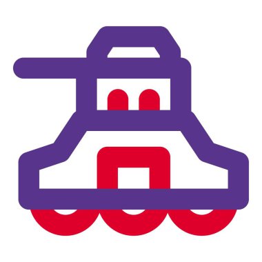 Güçlü silahlar ve zırhlarla donatılmış bir tank..