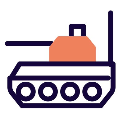 Zırhlı bir savaş aracı, tank..