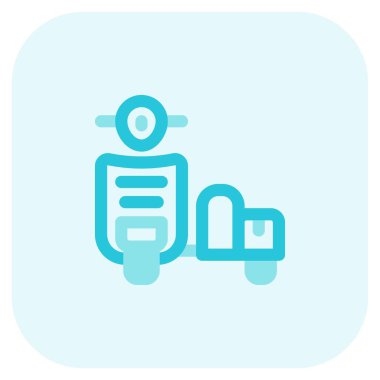 Daha fazla insan taşımak için motosikletli..