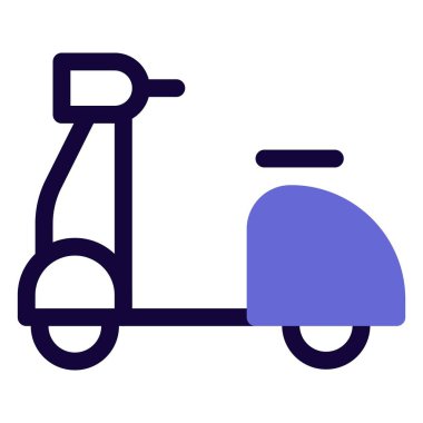 Scooter, hızlı bir klasik motosiklet..