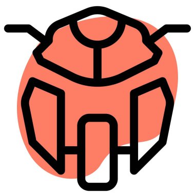 Motorlu araç, bir motor tarafından itiliyor..