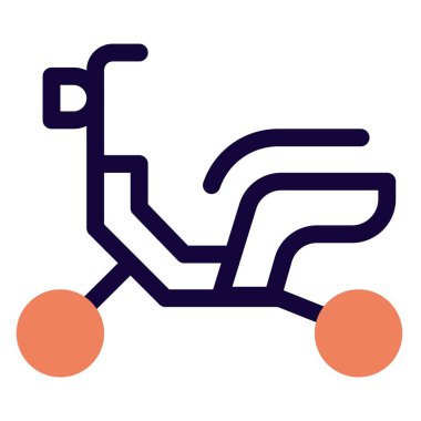 Moped, hafif ve kompakt motosiklet.