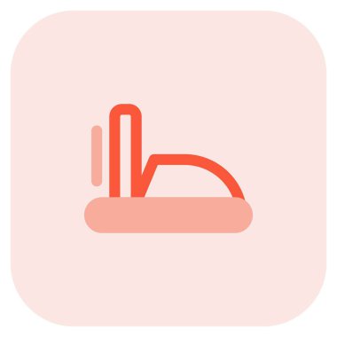 Askeri kullanım için hovercraft teknesi.