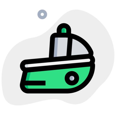 Limanda bekçilik yapan bir tekne..