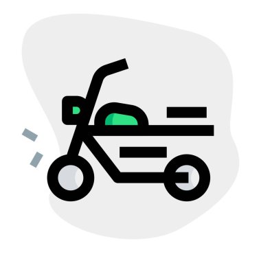 Helikopter olarak bilinen modifiye edilmiş motosiklet.