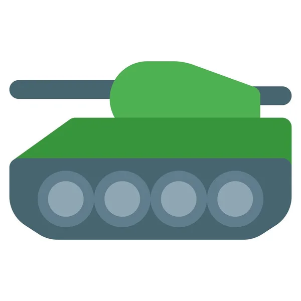 Modern Tank Med Större Kaliber Pistol — Stock vektor