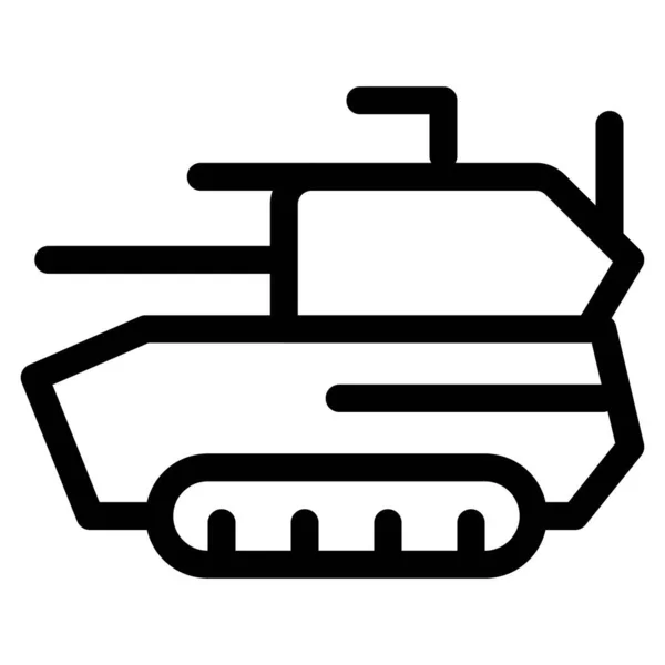履带式装甲战车 — 图库矢量图片