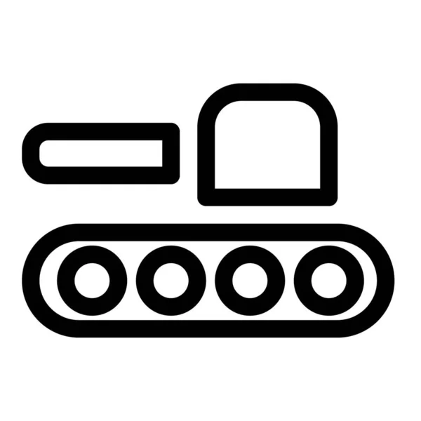 Самоходный Танк — стоковый вектор