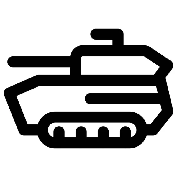 高速履带作战坦克 — 图库矢量图片