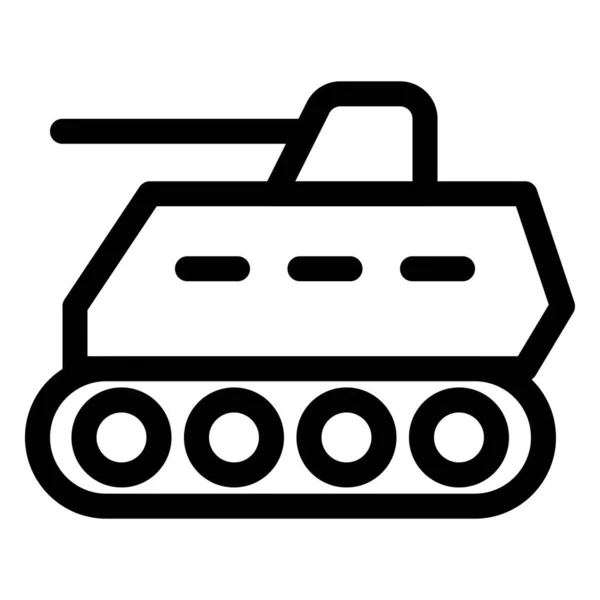 Tanque Alta Velocidad Vehículo Destrucción Masiva — Vector de stock