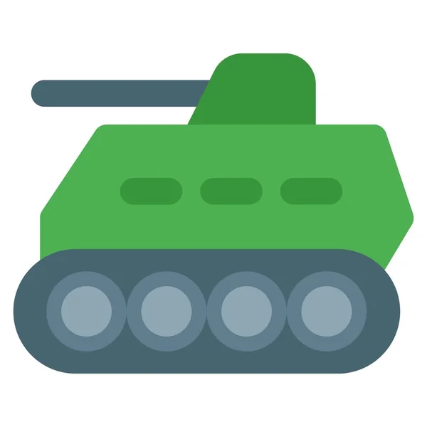 Hoge Snelheid Tank Enorme Vernietiging Voertuig — Stockvector