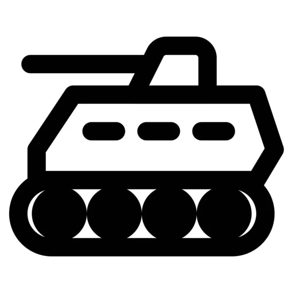Високошвидкісний Танк Масивний Автомобіль Знищення — стоковий вектор