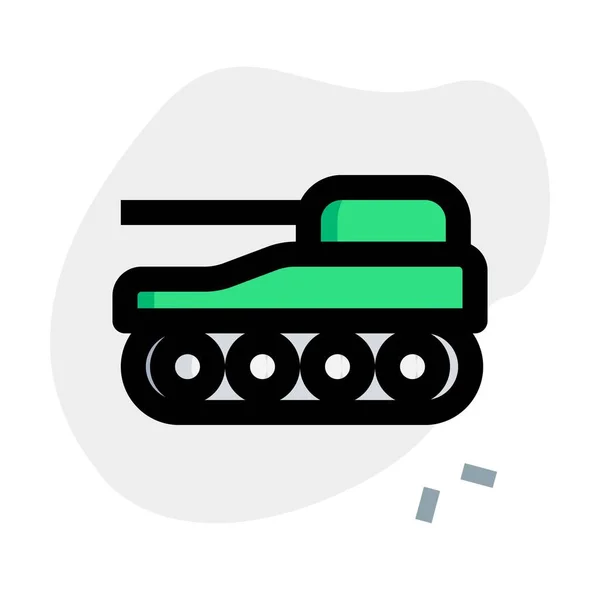 Bitevní Tanky Často Používané Moderních Armádách — Stockový vektor