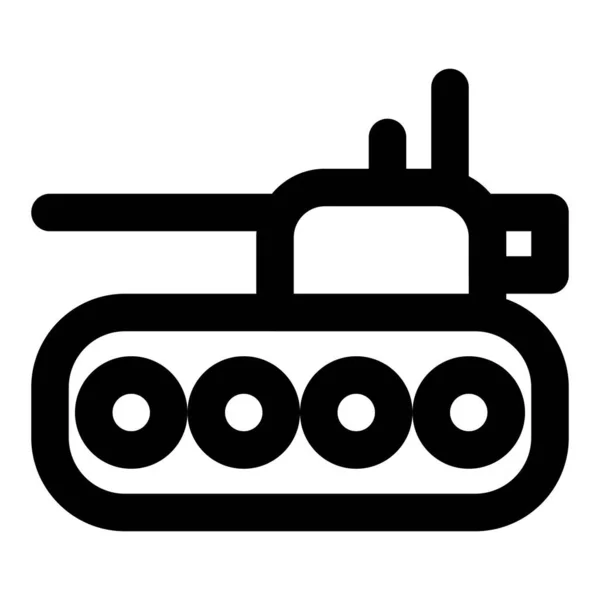 Huvudstridsvagn Eller Universaltank — Stock vektor