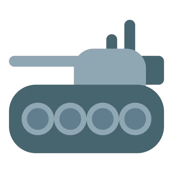 主战坦克或通用坦克 — 图库矢量图片